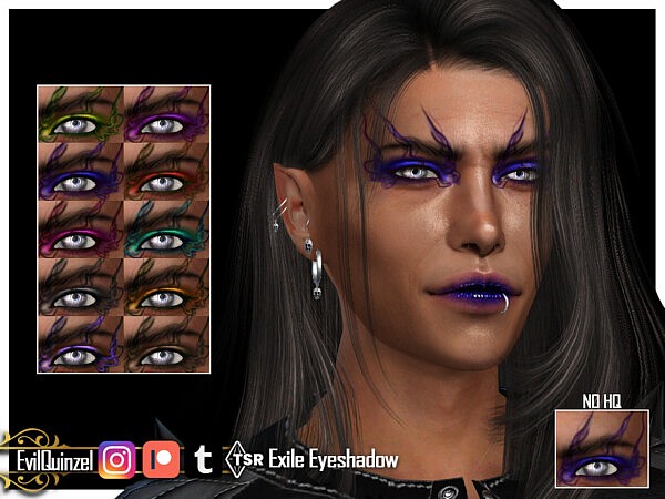 Exile Eyeshadow by EvilQuinzel from TSR