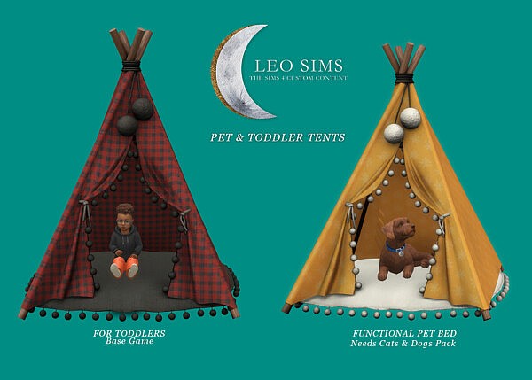 Tents from Leo 4 Sims