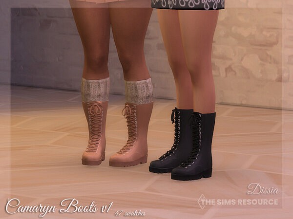 Camaryn Boots v1 by Dissia from TSR