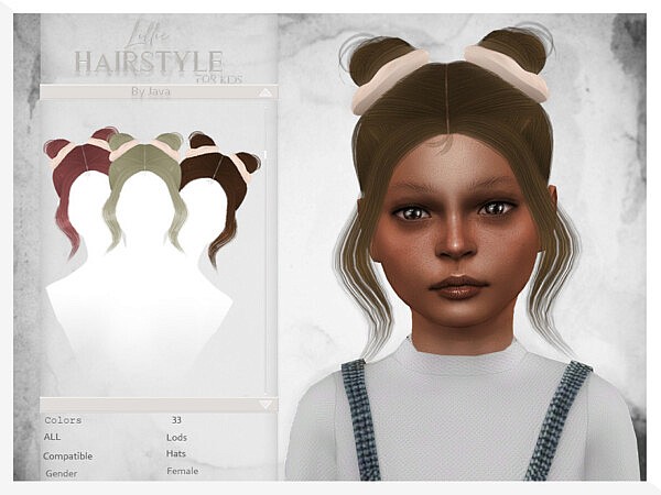 Lillie (Child Hairstyle) by JavaSims from TSR