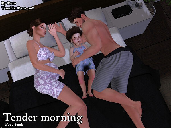 Tender morning (Pose pack) by Beto ae0 from TSR