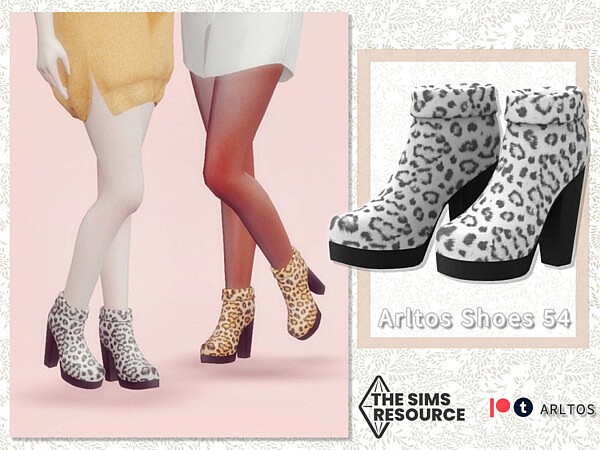Leopard boots 54 by Arltos from TSR