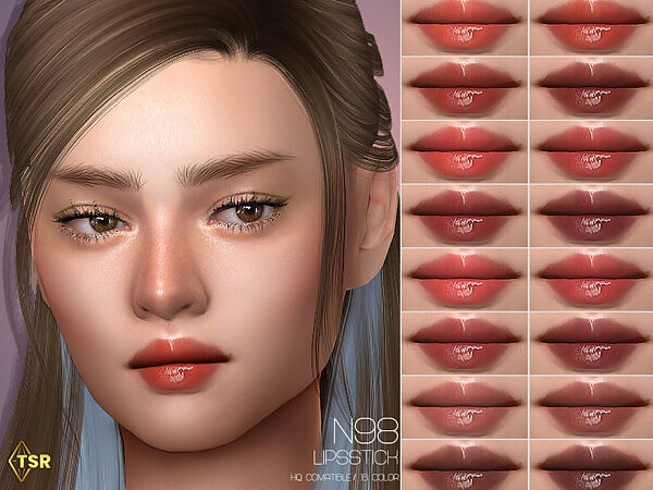 LMCS N98 Lipstick by Lisaminicatsims from TSR