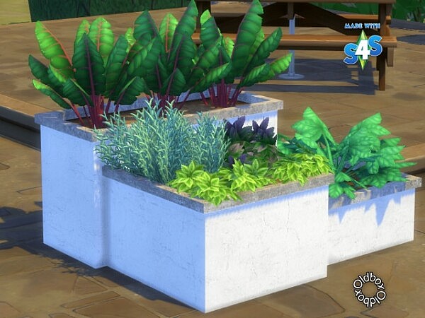 Plant box from All4Sims
