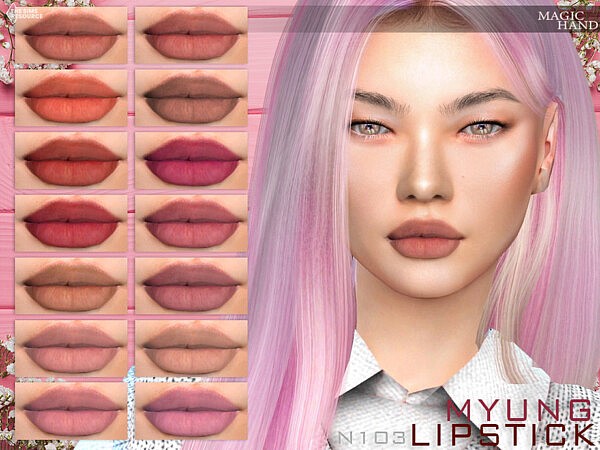Myung Lipstick N103 by MagicHand from TSR