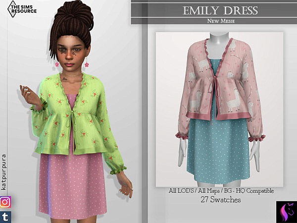 Emily Dress by KaTPurpura from TSR