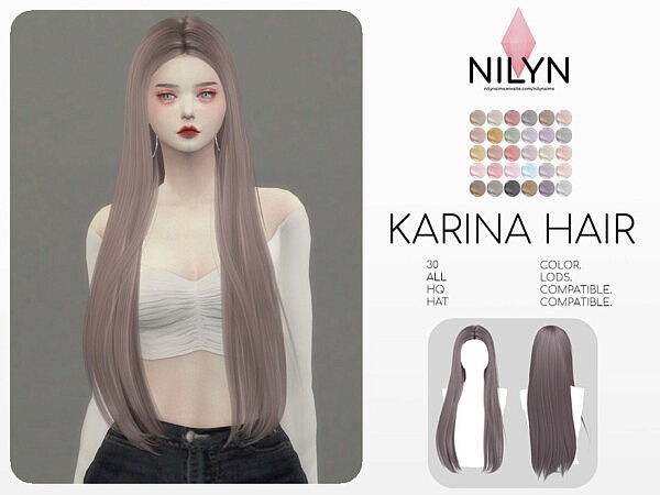 KARINA HAIR by Nilyn from TSR