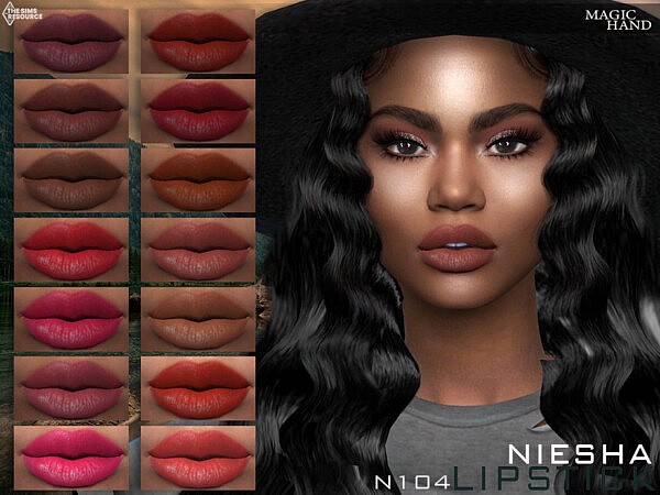 Niesha Lipstick N104 by MagicHand from TSR
