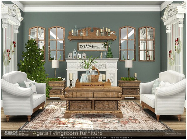 Agata livingroom by Severinka  from TSR