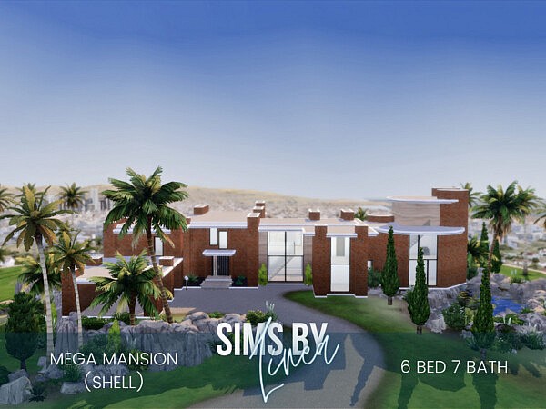 Mega Mansion by SIMSBYLINEA from TSR