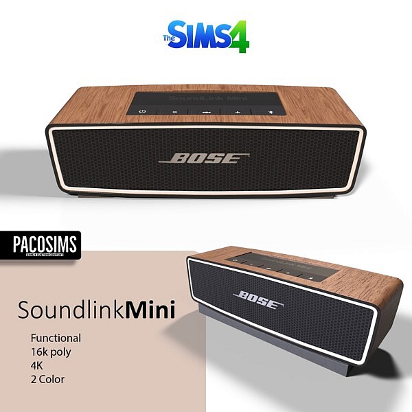 Bose SoundlinkMini Speaker ( Functional) from Paco Sims