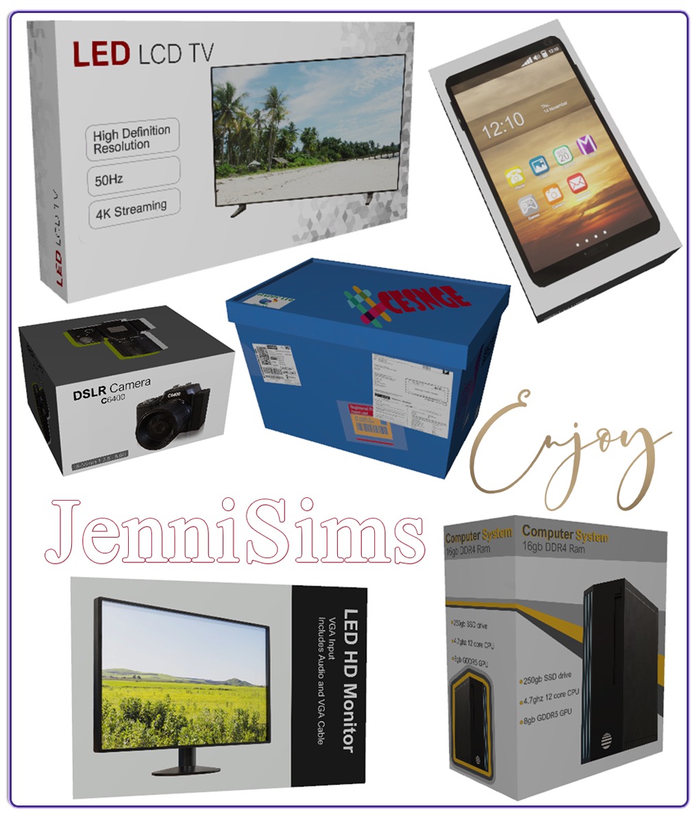 BOX DECORATIVE from Jenni Sims • Sims 4 Downloads