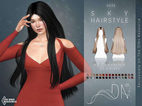Sky Hairstyle by DarkNighTt from TSR