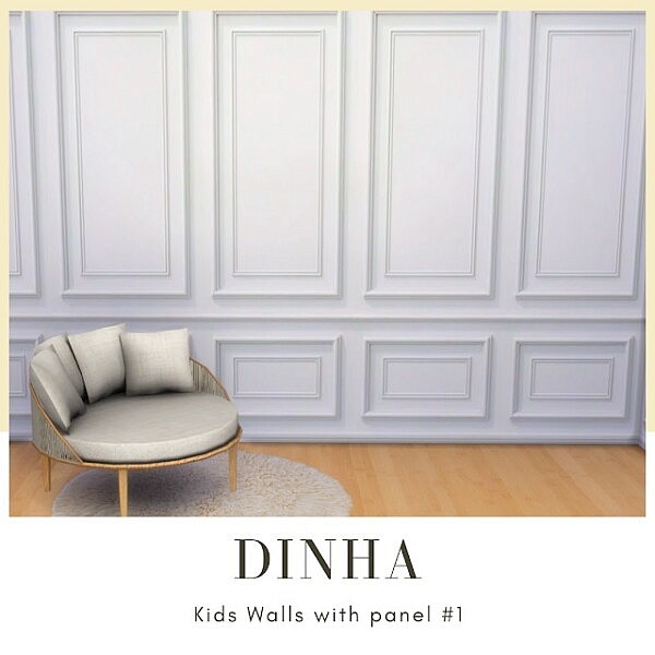Kids Wall with panel #1 from Dinha Gamer