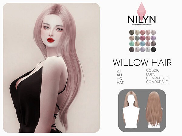 WILLOW HAIR by Nilyn from TSR