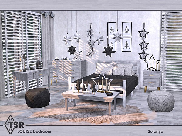 Louise Bedroom by soloriya from TSR