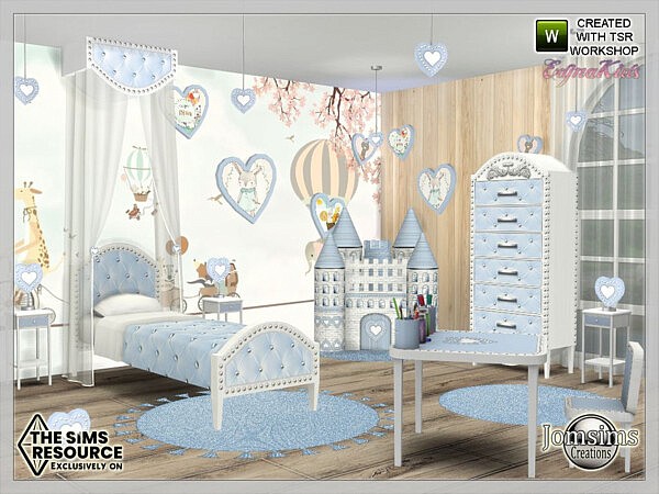 Edjna kids bedroom by jomsims from TSR