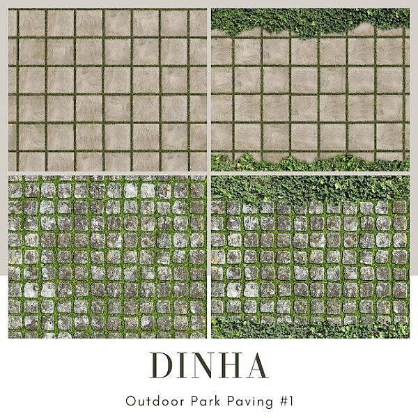 Outdoor Park Paving #1 from Dinha Gamer