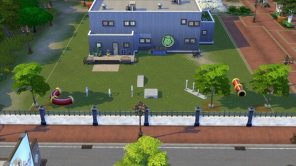 Pawstone Vet Clinic no cc by Barenziah from Mod The Sims