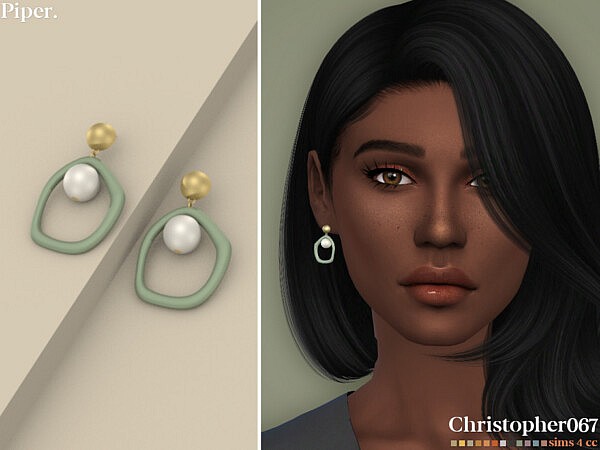 Piper Earrings by christopher067 from TSR
