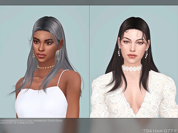 Female Hair G77 by Daisy Sims from TSR
