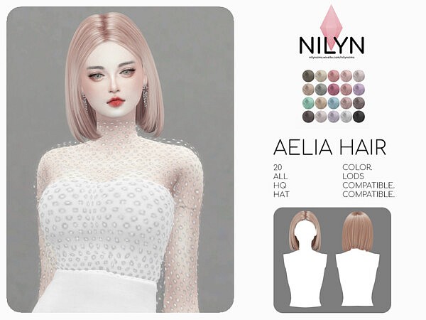 AELIA HAIR by Nilyn from TSR
