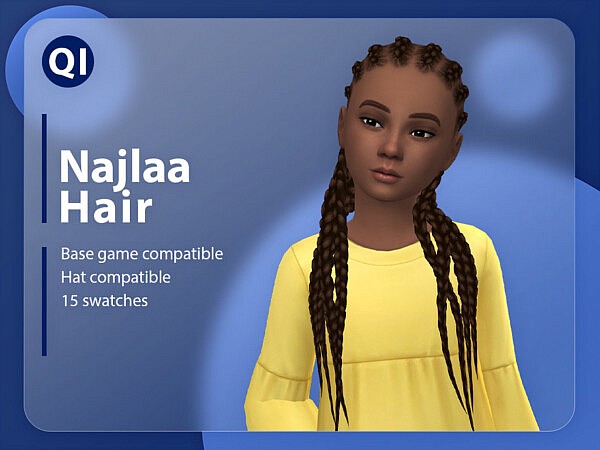 Najlaa Hair by qicc from TSR