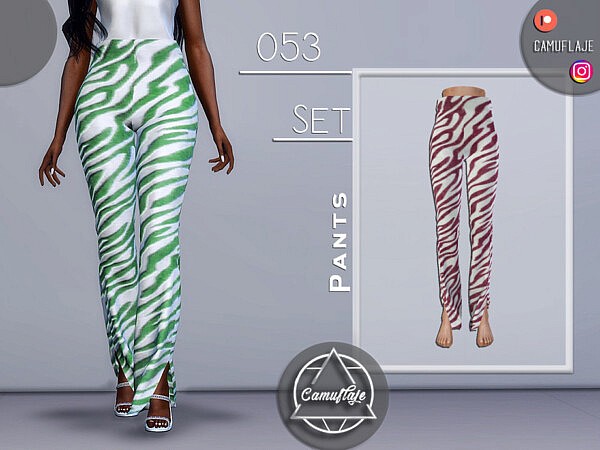 SET 053   Pants by Camuflaje from TSR
