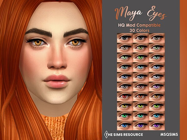 Maya Eyes by MSQSIMS from TSR