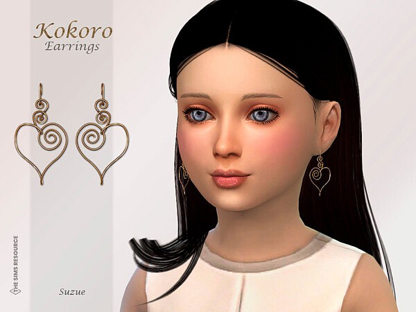 Kokoro Earrings Child by Suzue from TSR