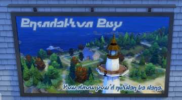 Tourism Signs for Each Sims World by Scipio Garling from Mod The Sims
