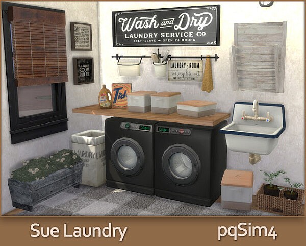 Sue Laundry from PQSims4