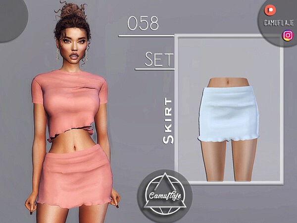 SET 058   Skirt by Camuflaje from TSR