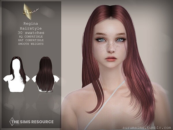 Regina Hairstyle by AurumMusik from TSR