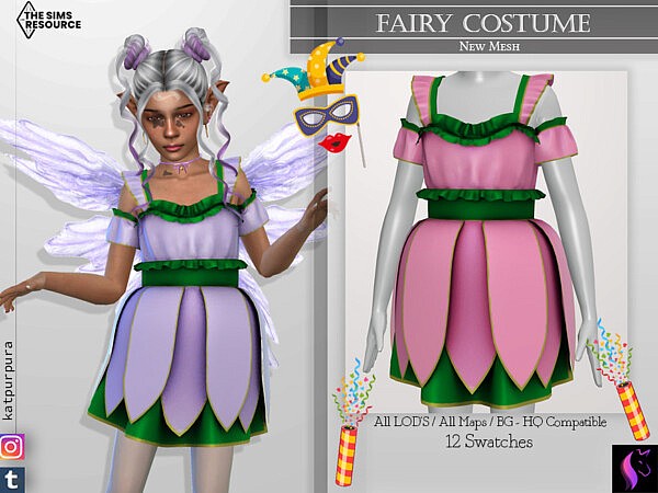 Fairy Costume by KaTPurpura from TSR