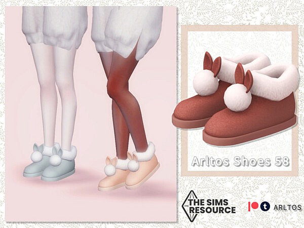 Bunny snow boots 58 by Arltos from TSR