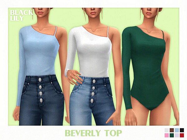 Beverly Top by Black Lily from TSR