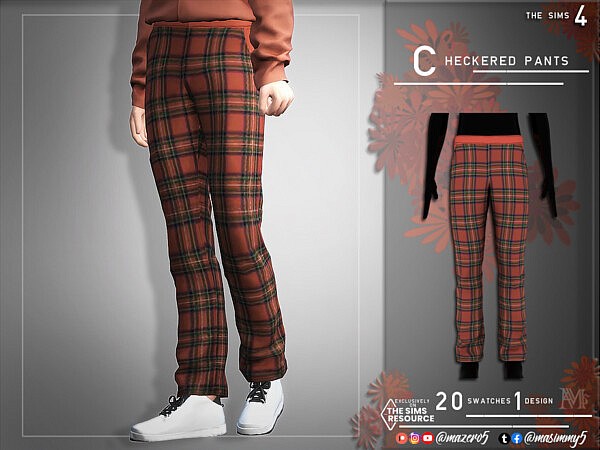 Checkered Pants by Mazero5 from TSR