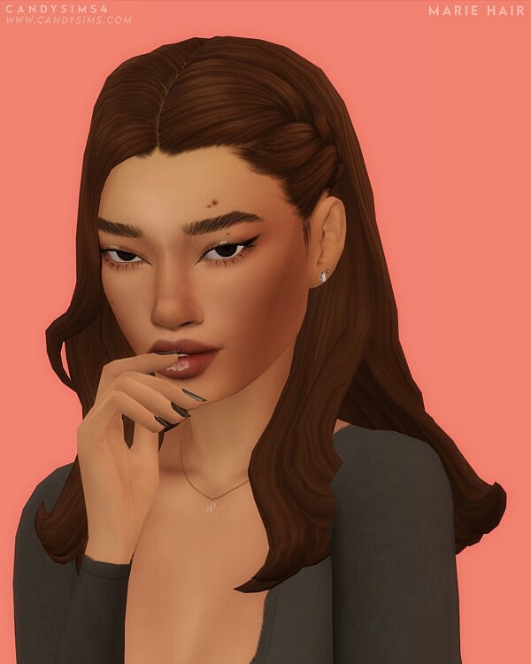 MARIE HAIR from Candy Sims 4