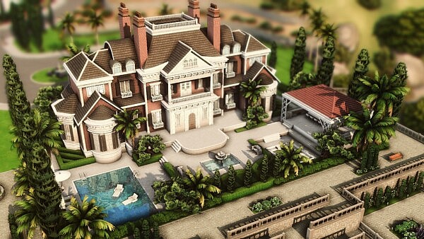 Classic Manor by plumbobkingdom from Mod The Sims