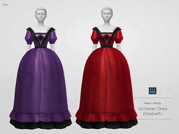 Victorian Dress Elizabeth from Elfdor
