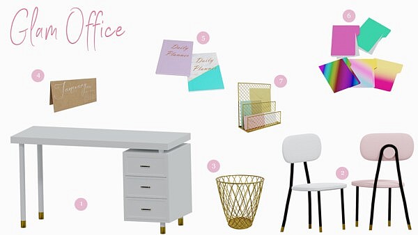 Glam Office from Sunkissedlilacs