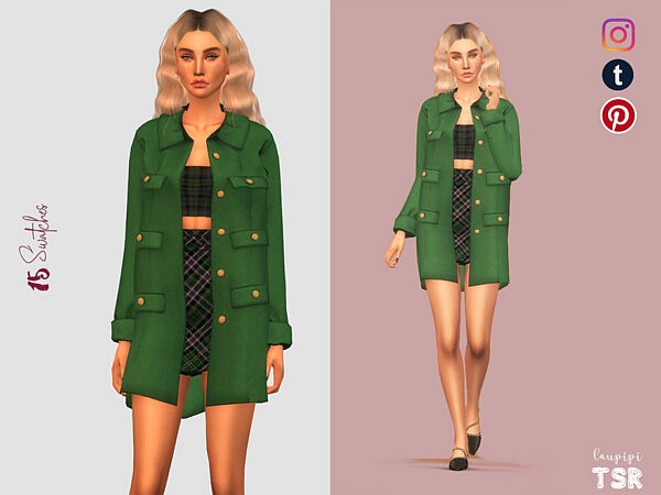 Coat Outfit   449 by laupipi from TSR