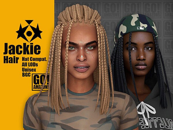 Jackie Hair by GoAmazons from TSR