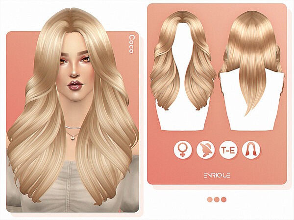 Coco Hairstyle by Enriques4 from TSR
