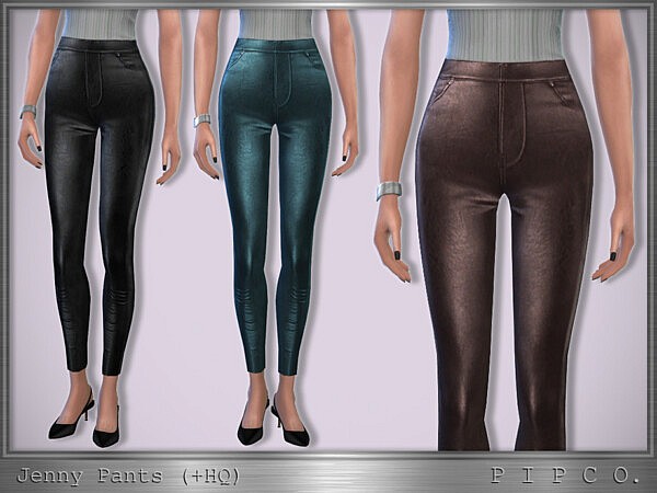 Jenny Leather Pants by Pipco from TSR