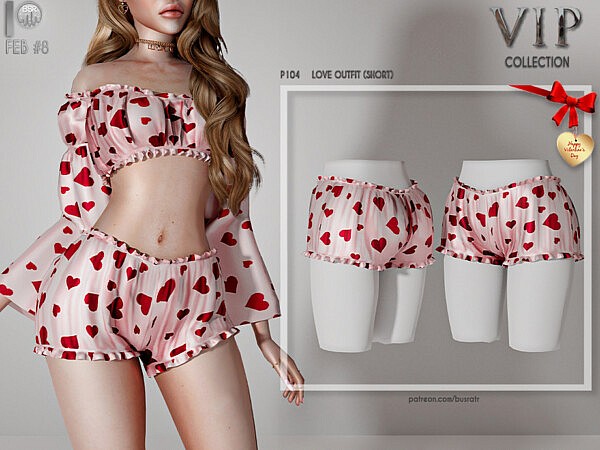 LOVE OUTFIT (SHORT) P104 by busra tr from TSR