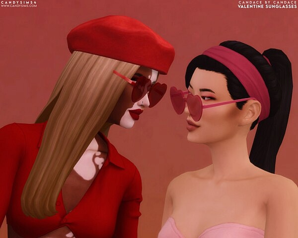 VALENTINE SUNGLASSES from Candy Sims 4