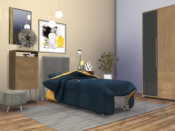 Houston Teen Bedroom by ArtVitalex from TSR