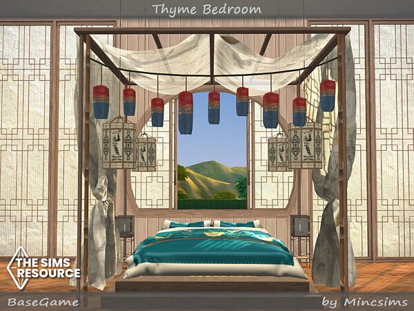 Thyme Bedroom by Mincsims from TSR
